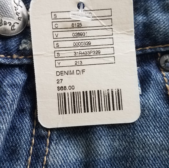 Free People Distress Dolphin Raw Hem Shorts - Picture 4 of 6